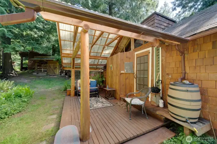 Covered porch Covered porch
