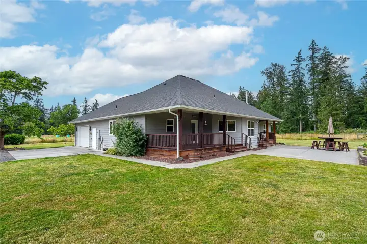 Rear left side of home, private deck off primary bedroom for private relaxation. Rear left side of home, private deck off primary bedroom for private relaxation.