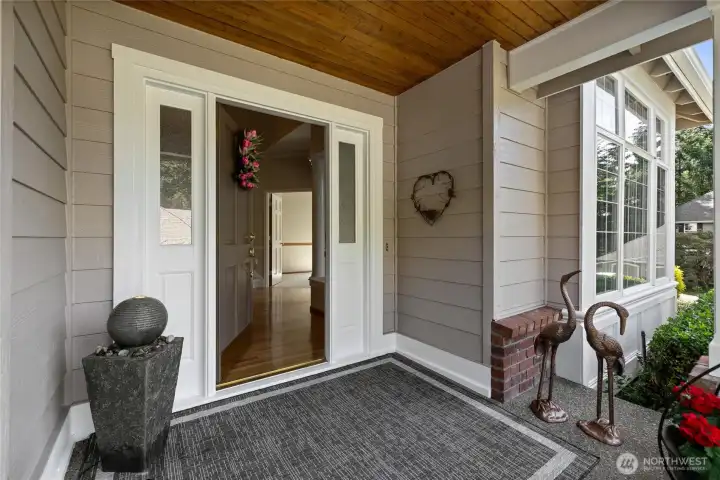 Front Door & Porch