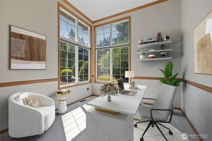 Main Floor 5th Bedroom With Gorgeous Views