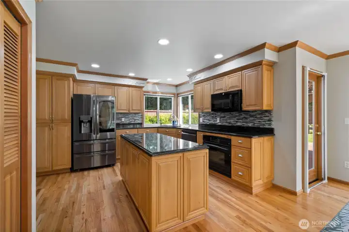 Kitchen With Newer Appliances