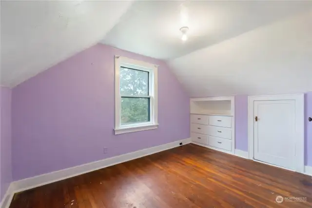 One upper bedroom. This one has a lovely water and territorial view.