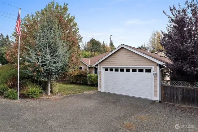 Welcome to your dream home! Be greeted by the wonderful front yard.