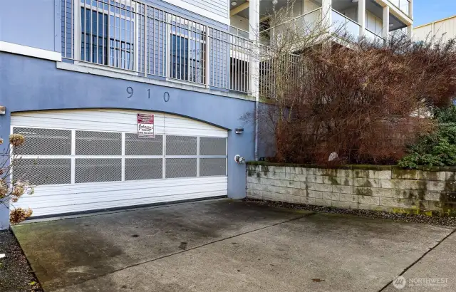 Dedicated and secure parking spot