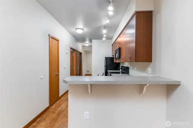 Kitchen with eating space