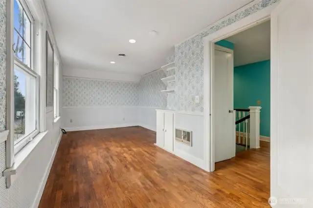 One of four bedrooms upstairs