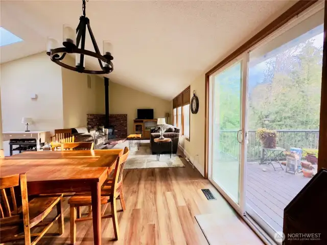 Light and bright layout throughout the home