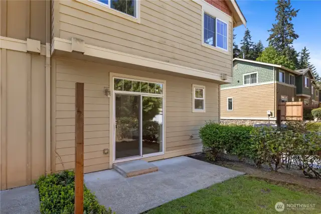 Great yard access!