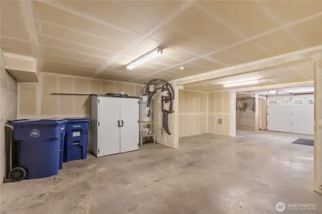 Shelving is included