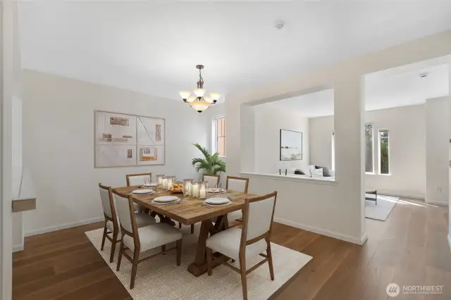 Formal dining or more living space.