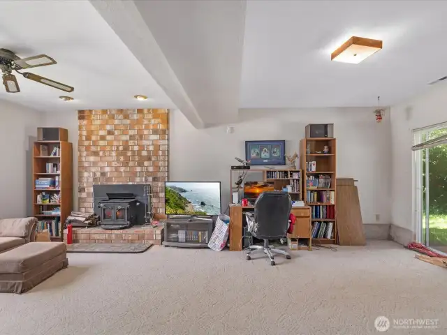 Downstairs bonus room