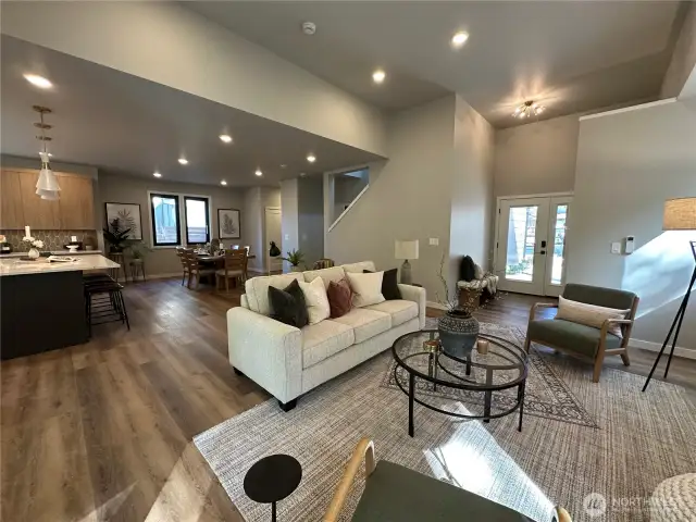 Spacious and open floor plan
