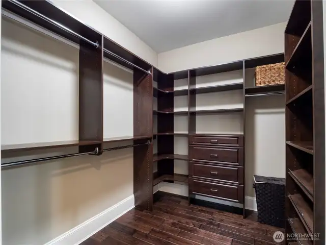 A wonderful closet organizer...room for extra shoes and bags!