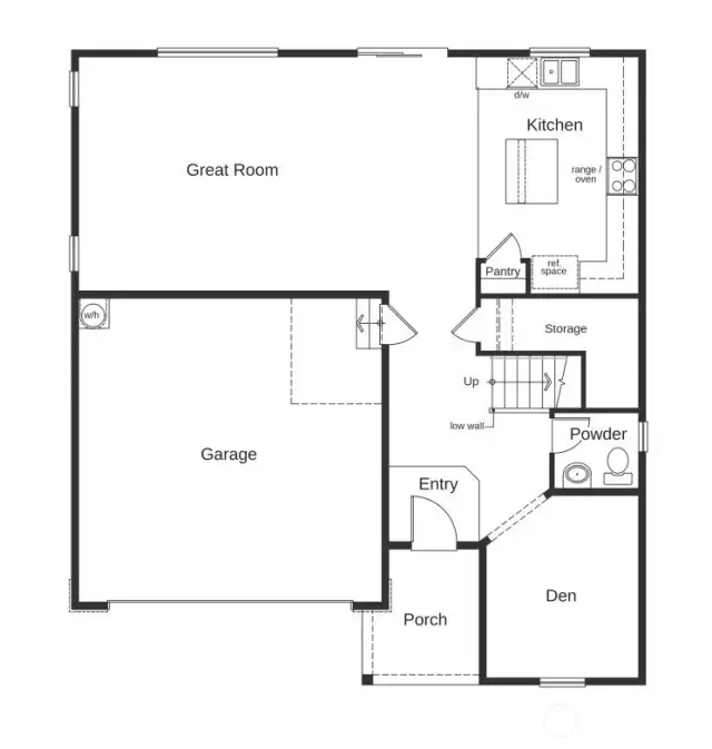 Main Floor with Den