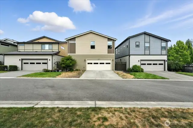 Ample off-street parking in addition to the garage