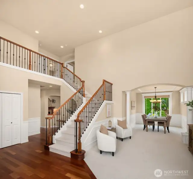Gorgeous Vaulted Entry