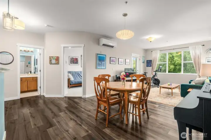 LVP flooring and new carpet