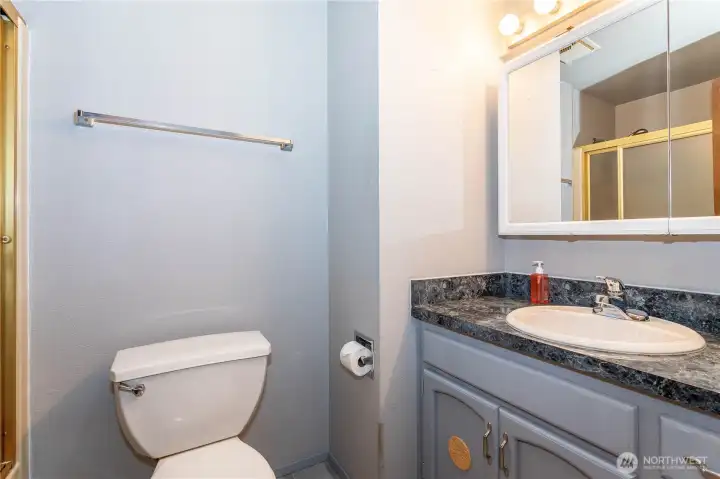 Main full bathroom.
