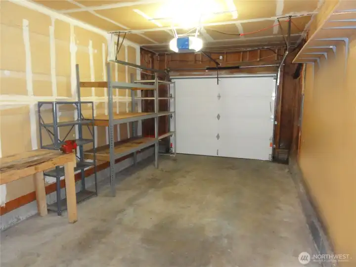 Attached 1 car garage.