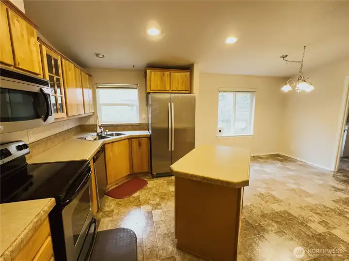 Stainless appliances