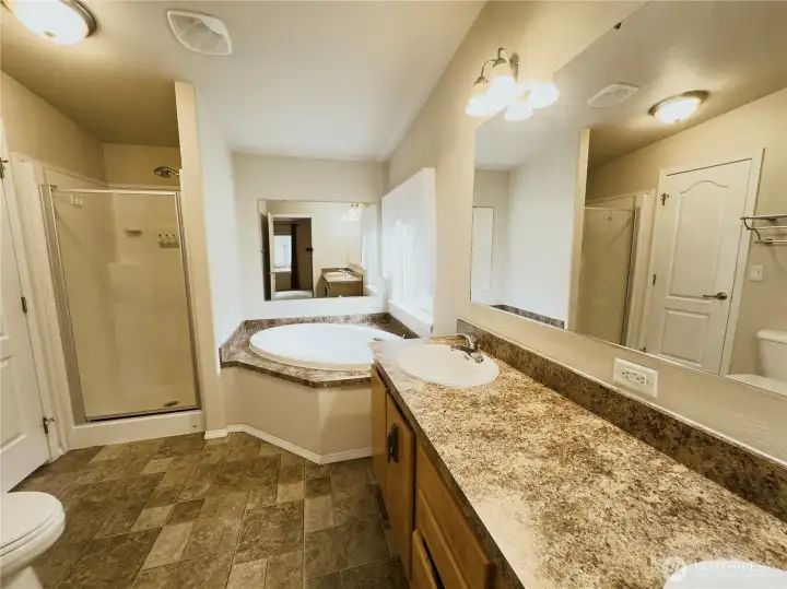 Primary 5 piece bath