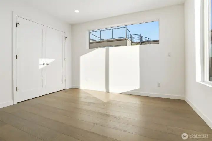 Primary bedroom - top floor