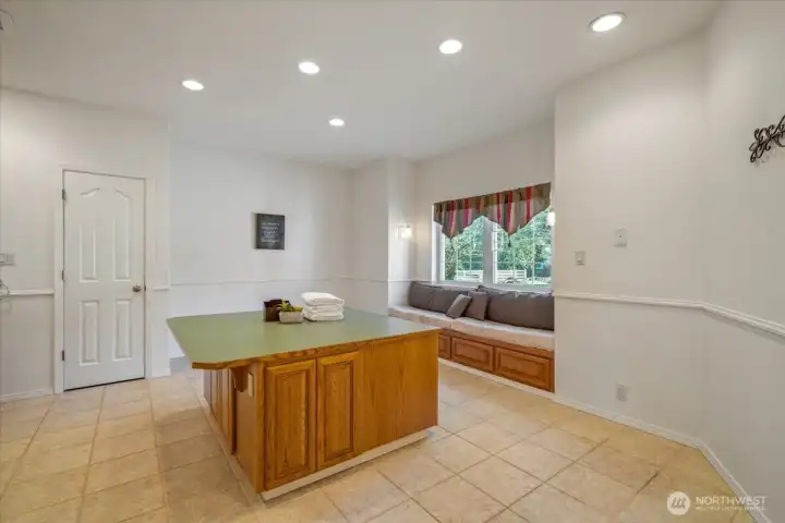 Laundry room is massive and could be partitioned to be another bedroom
