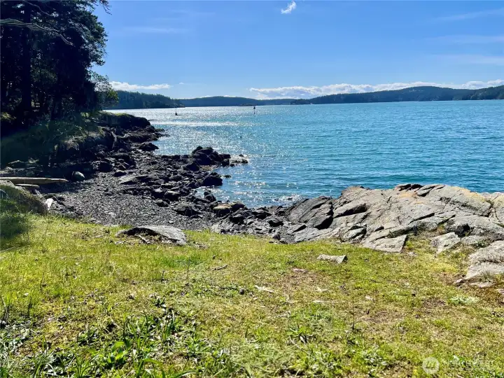Waterfront picnic area