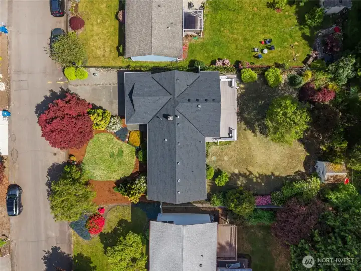 Bird's eye view.