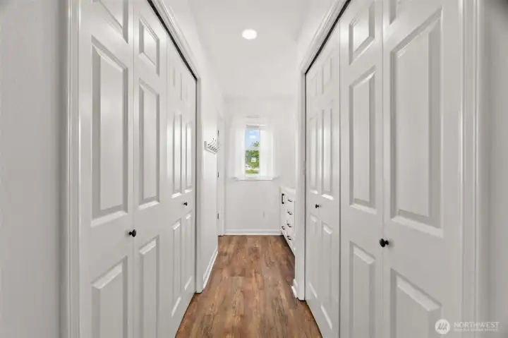 Primary Closets into Primary Bathroom Primary Closets into Primary Bathroom
