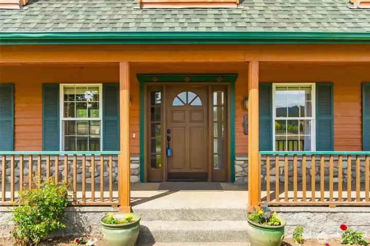 Front Door and Porch Front Door and Porch