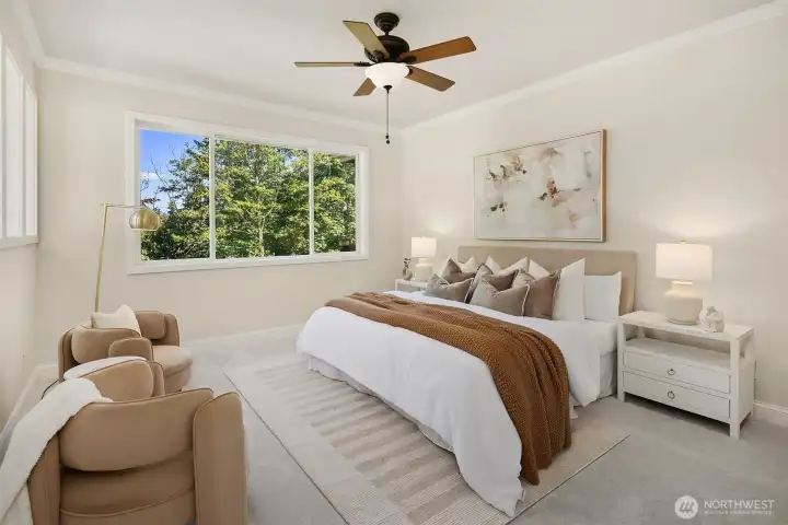 Primary bedroom.