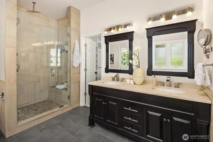 Primary bathroom.