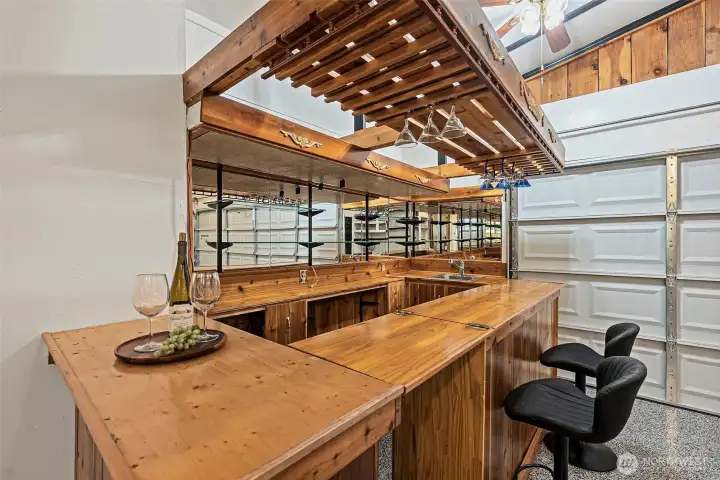 Additional pic of lovely cedar bar