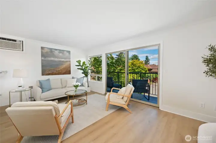 Light filled Living room