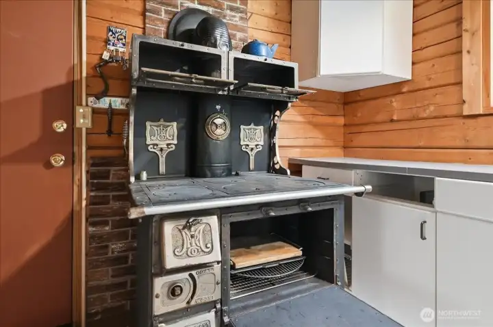 Original wood-burning cook stove