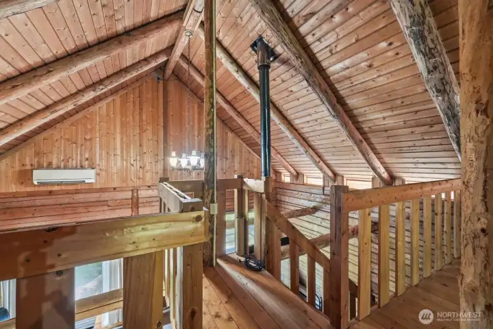 Lots of natural lighting and additional ductless mini-split