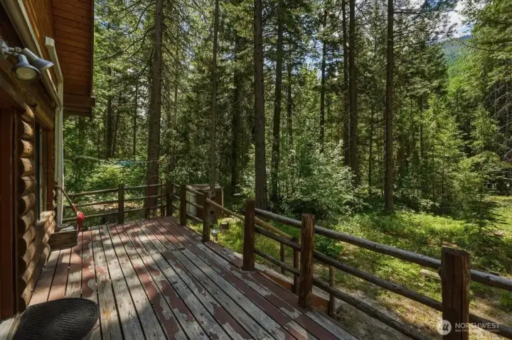 Front deck