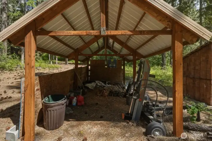 Covered storage
