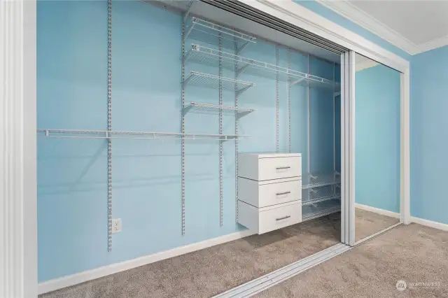 Lots of closet space!