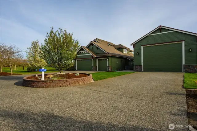 Separate Driveway for shop entrance