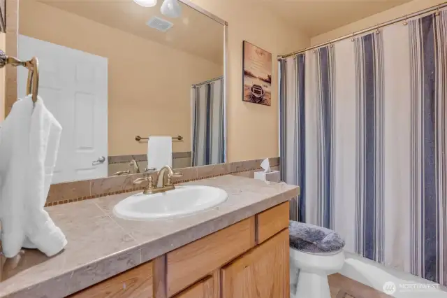 large full bathroom upstairs
