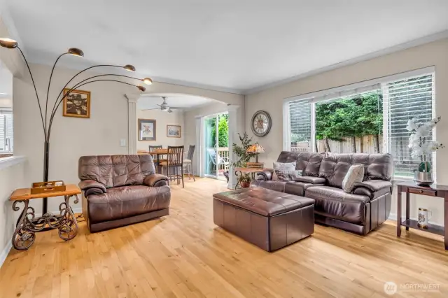 Large living room area