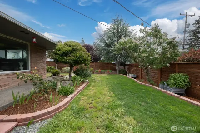 The backyard is your ready-made retreat, perfect for sun-drenched afternoons, garden dreams, and hosting under open skies.