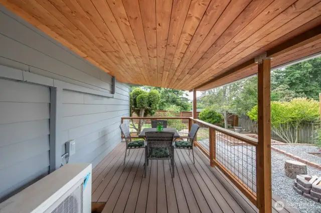 Host a garden soiree or unwind beneath your shaded balcony, surrounded by birdsong and blooming flowers.