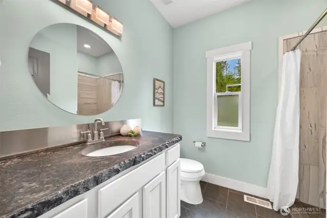 3/4 Bathroom on main level