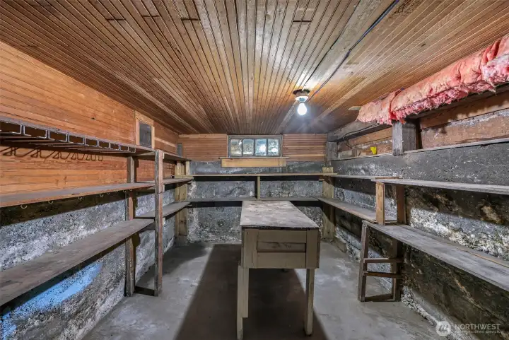 Root Cellar in basement