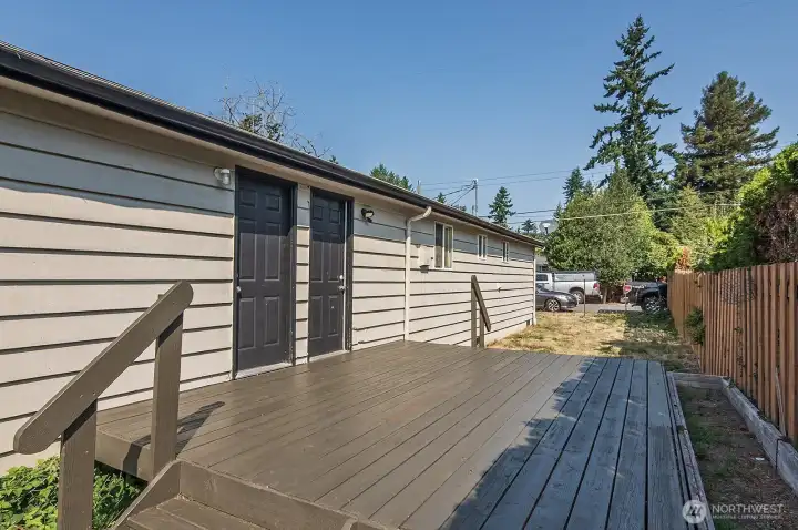 Back Deck