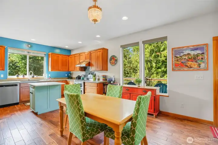 Abundant natural light fills this wonderful home