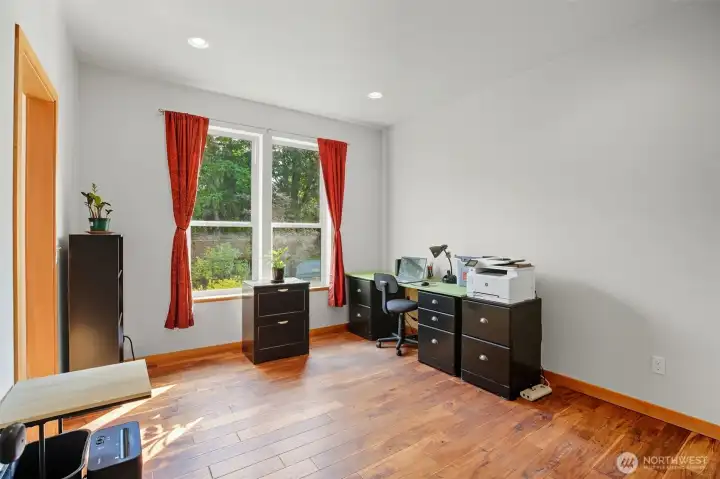 Bedroom 3 currently used as an office
